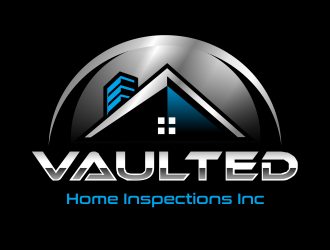 Vaulted Home Inspections Inc logo design by AisRafa