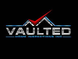 Vaulted Home Inspections Inc logo design by 3Dlogos
