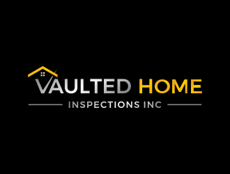 Vaulted Home Inspections Inc logo design by creator_studios