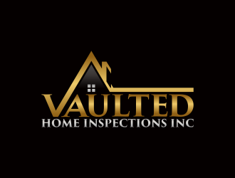 Vaulted Home Inspections Inc logo design by goblin