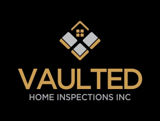 Vaulted Home Inspections Inc logo design by cikiyunn