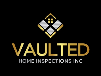 Vaulted Home Inspections Inc logo design by cikiyunn