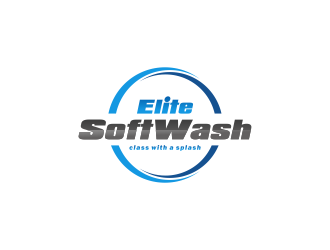 Elite Softwash logo design by haidar