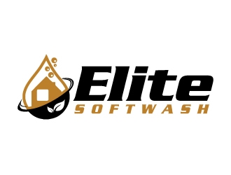 Elite Softwash logo design by ElonStark