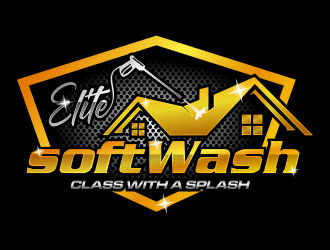 Elite Softwash logo design by Cekot_Art