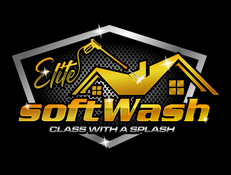 Elite Softwash logo design by Cekot_Art