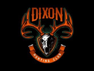 Dixon Hunting Club logo design by mrdesign