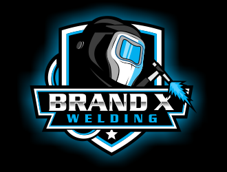 Brand X Welding logo design by SmartTaste