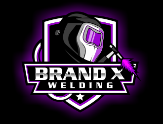 Brand X Welding logo design by SmartTaste