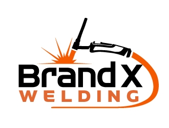 Brand X Welding logo design by ElonStark