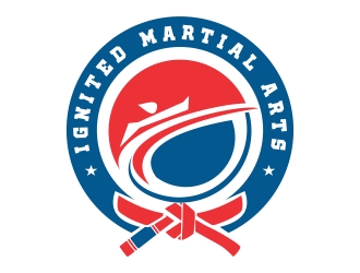 Ignited Martial Arts Academy logo design by cikiyunn