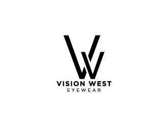 Vision West logo design by Erasedink