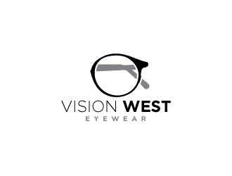 Vision West logo design by Erasedink