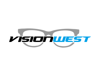 Vision West logo design by AisRafa