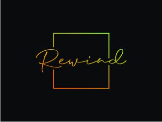 Rewind logo design by bricton