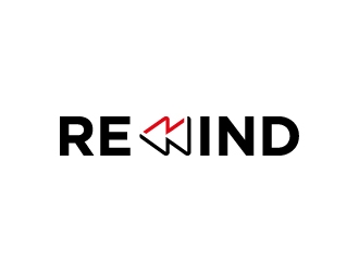 Rewind logo design by MUSANG