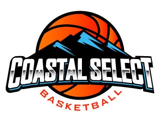 Coastal Select Basketball logo design by daywalker