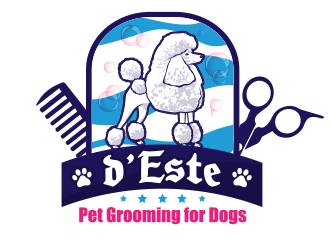 dEste Pet Grooming for Dogs logo design by schiena