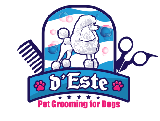 dEste Pet Grooming for Dogs logo design by schiena