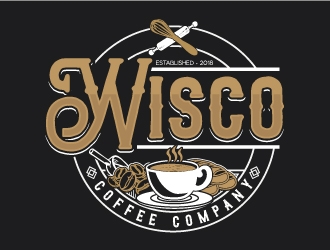 Wisco Coffee Company  logo design by Godvibes