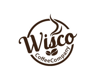 Wisco Coffee Company  logo design by Webphixo
