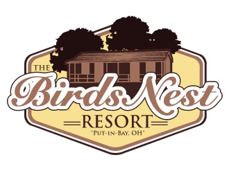 The Birds Nest Resort logo design by REDCROW