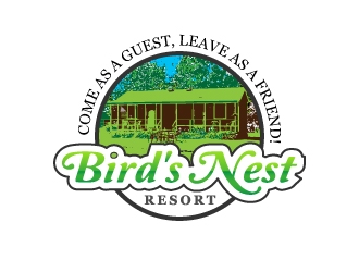 The Birds Nest Resort logo design by kasperdz