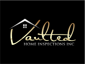 Vaulted Home Inspections Inc logo design by cintoko