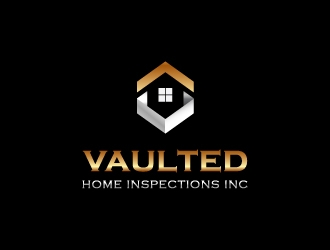 Vaulted Home Inspections Inc logo design by zakdesign700