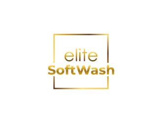 Elite Softwash logo design by pixalrahul