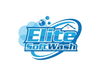 Elite Softwash logo design by zakdesign700