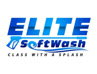 Elite Softwash logo design by daywalker