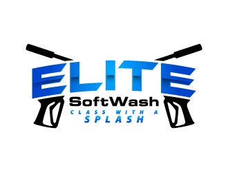 Elite Softwash logo design by daywalker