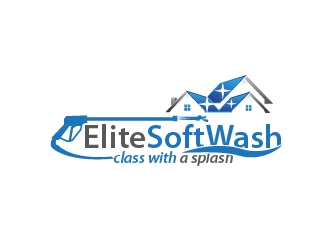 Elite Softwash logo design by ZQDesigns