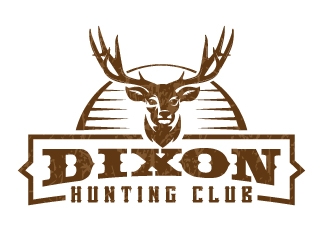 Dixon Hunting Club logo design by jaize