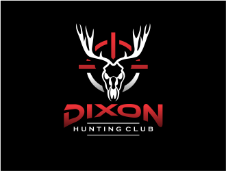 Dixon Hunting Club logo design by tsumech