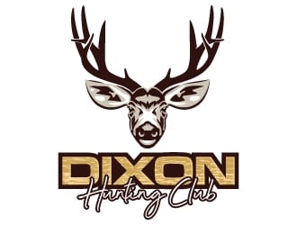 Dixon Hunting Club logo design by SDLOGO