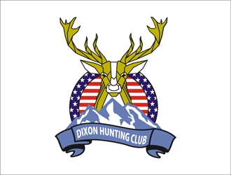 Dixon Hunting Club logo design by indrabee