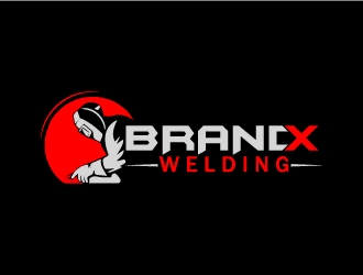 Brand X Welding logo design by fawadyk