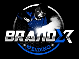 Brand X Welding logo design by DreamLogoDesign