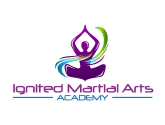 Ignited Martial Arts Academy logo design by Dawnxisoul393