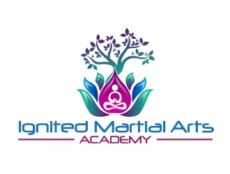 Ignited Martial Arts Academy logo design by Dawnxisoul393