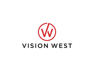 Vision West logo design by alby