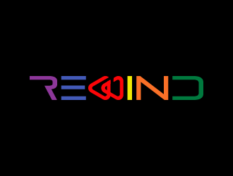 Rewind logo design by BrightARTS