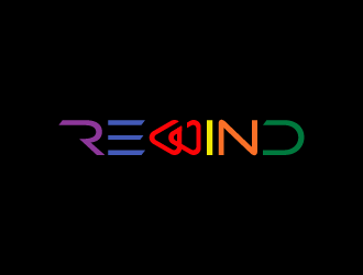 Rewind logo design by BrightARTS