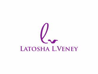 Latosha L. Veney logo design by santrie
