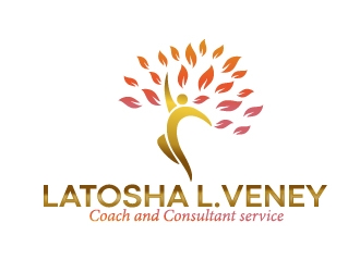 Latosha L. Veney logo design by NikoLai