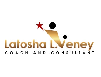 Latosha L. Veney logo design by uttam