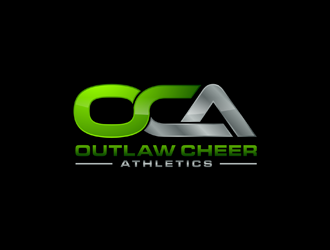Outlaw Cheer Athletics logo design by ndaru