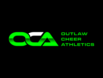 Outlaw Cheer Athletics logo design by cimot